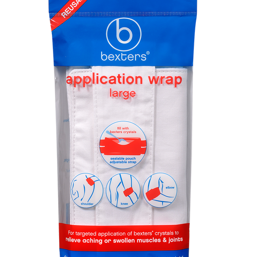 2 x Bexters Soda Crystals 800g + Application Wrap