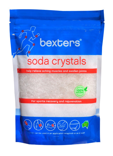 2 x Bexters Soda Crystals 800g + Application Wrap